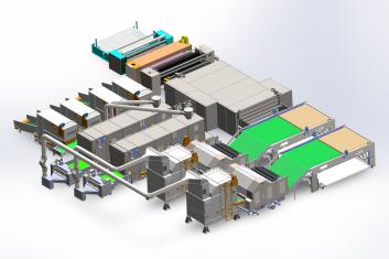 Linia de producție HJ - Imitație de mătase și bumbac